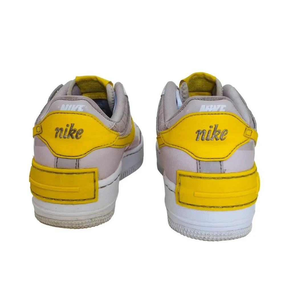 Nike Women's Size 6 Air‎ Force 1 Shadow Sunshine 2020 CJ1641-102 Sneakers Shoes